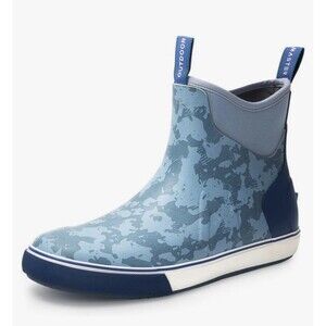 NEW Outdoor Master Men's Ankle Deck Boots Waterproof Outdoor Rubber  Size 8